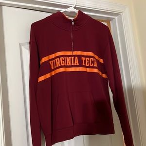 Virginia Tech quarter zip jacket